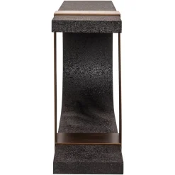 Richmond Sidetable Bazel Zwart/Goud 150cm