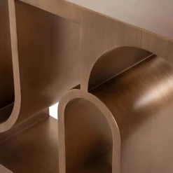 Richmond Sidetable Lugano Brushed Goud 150cm