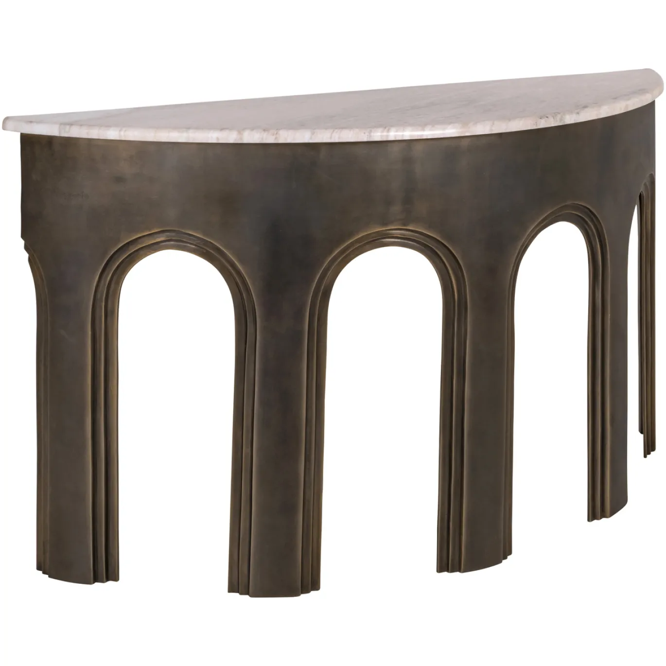 Richmond Sidetable Sanchis Brass Antique