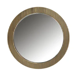 Richmond Spiegel Ironville Goud Ø86cm
