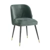 Richmond Stoel Alicia Velvet Jade Groen