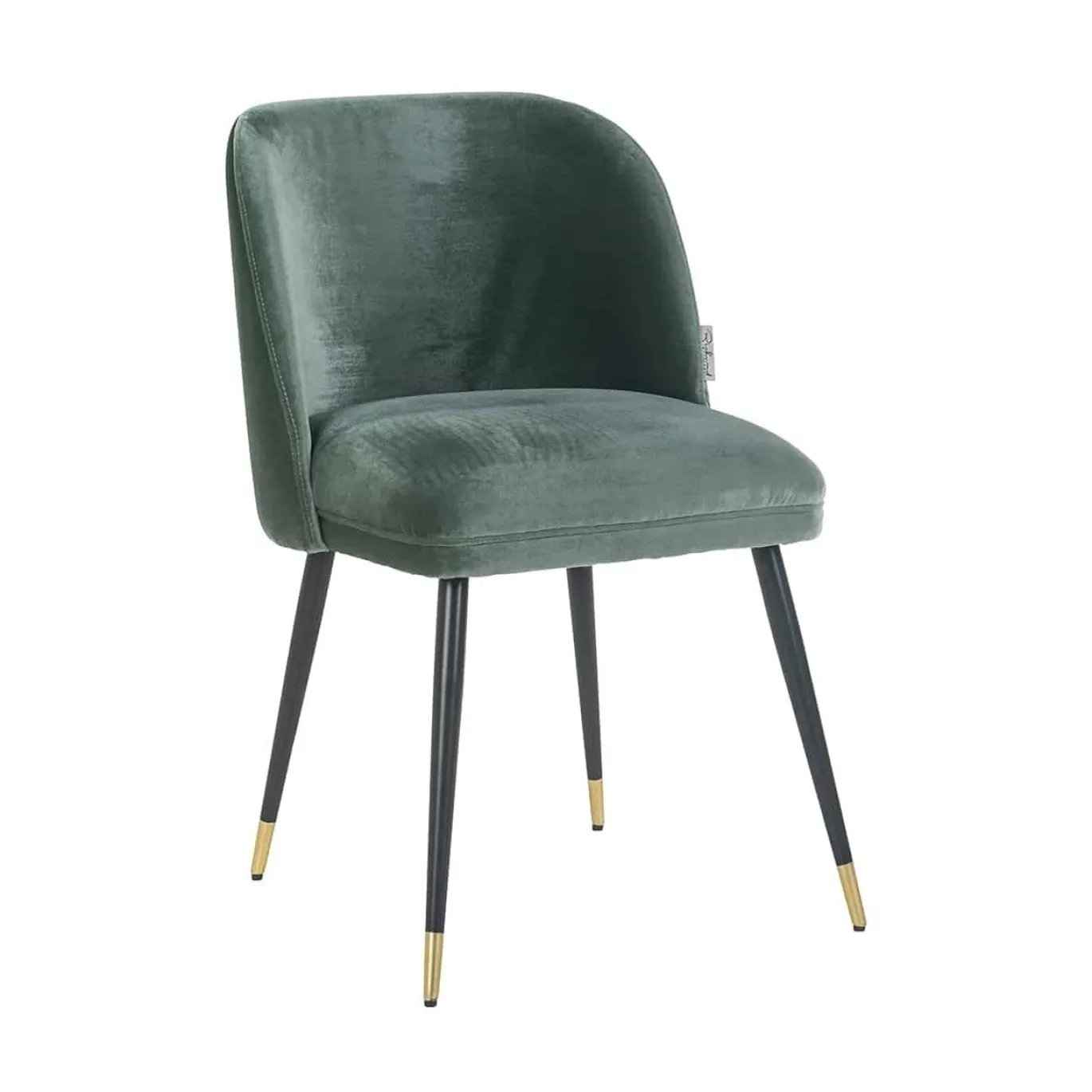 Richmond Stoel Alicia Velvet Jade Groen