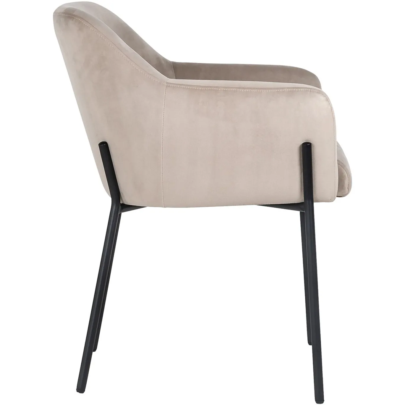 Richmond Stoel Fay Khaki Velvet
