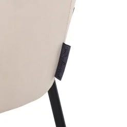 Richmond Stoel Fay Khaki Velvet