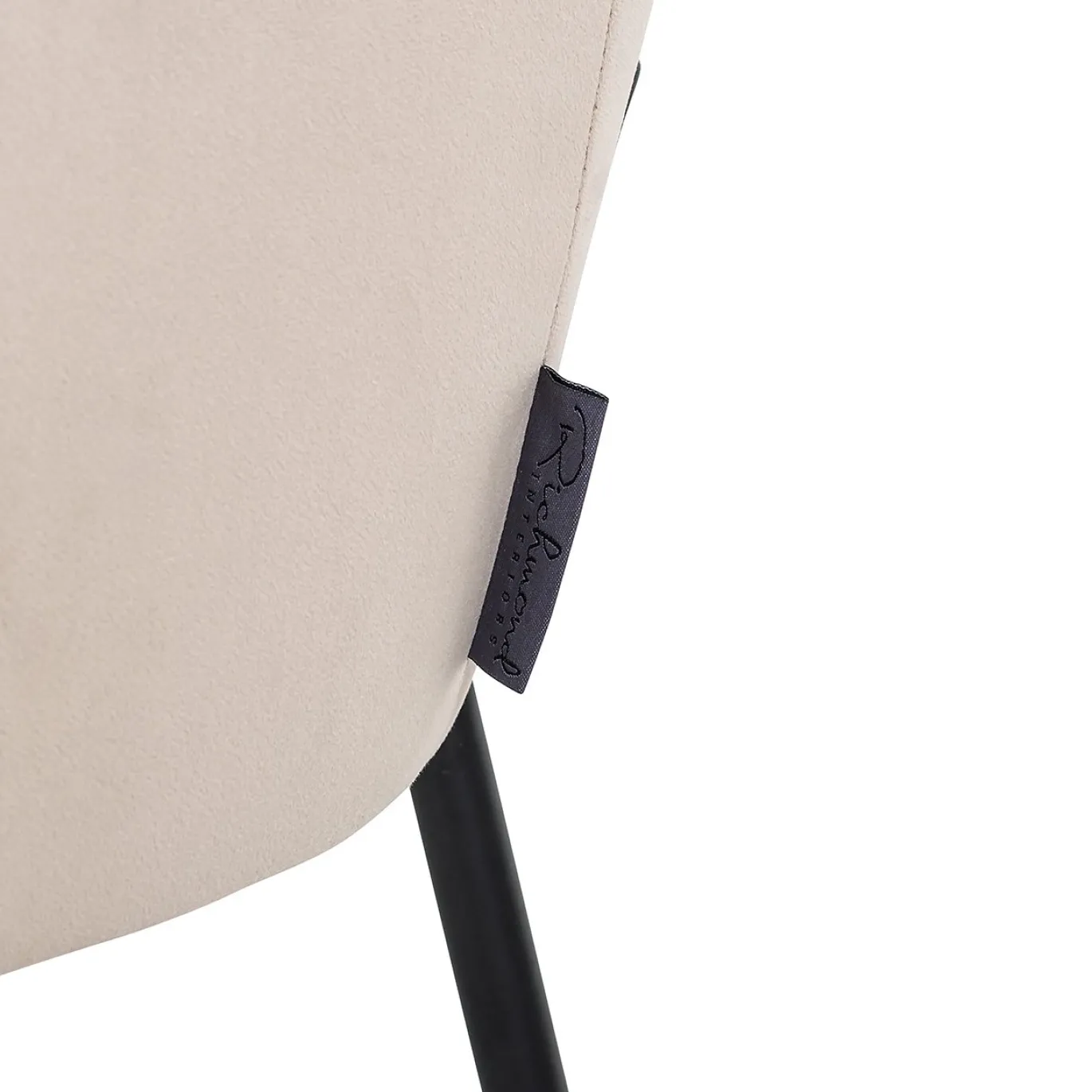 Richmond Stoel Fay Khaki Velvet