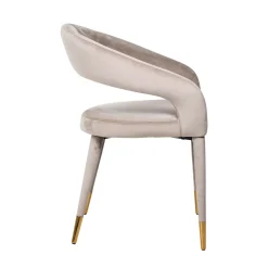 Richmond Stoel Gia Khaki Velvet