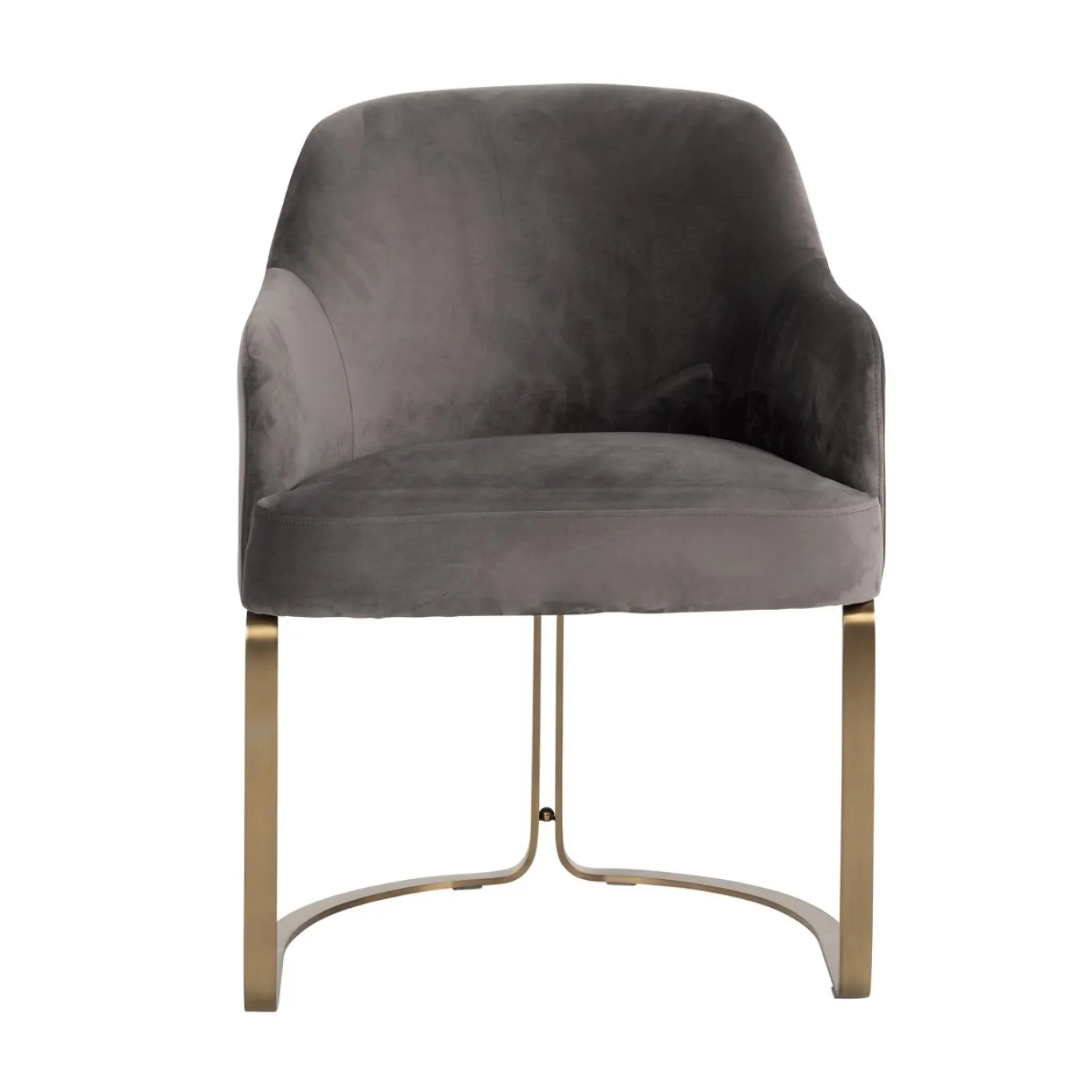 Richmond Stoel Hadley Stone Velvet Brushed Goud
