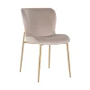Richmond Stoel Odessa Khaki Brushed Goud Set van 2