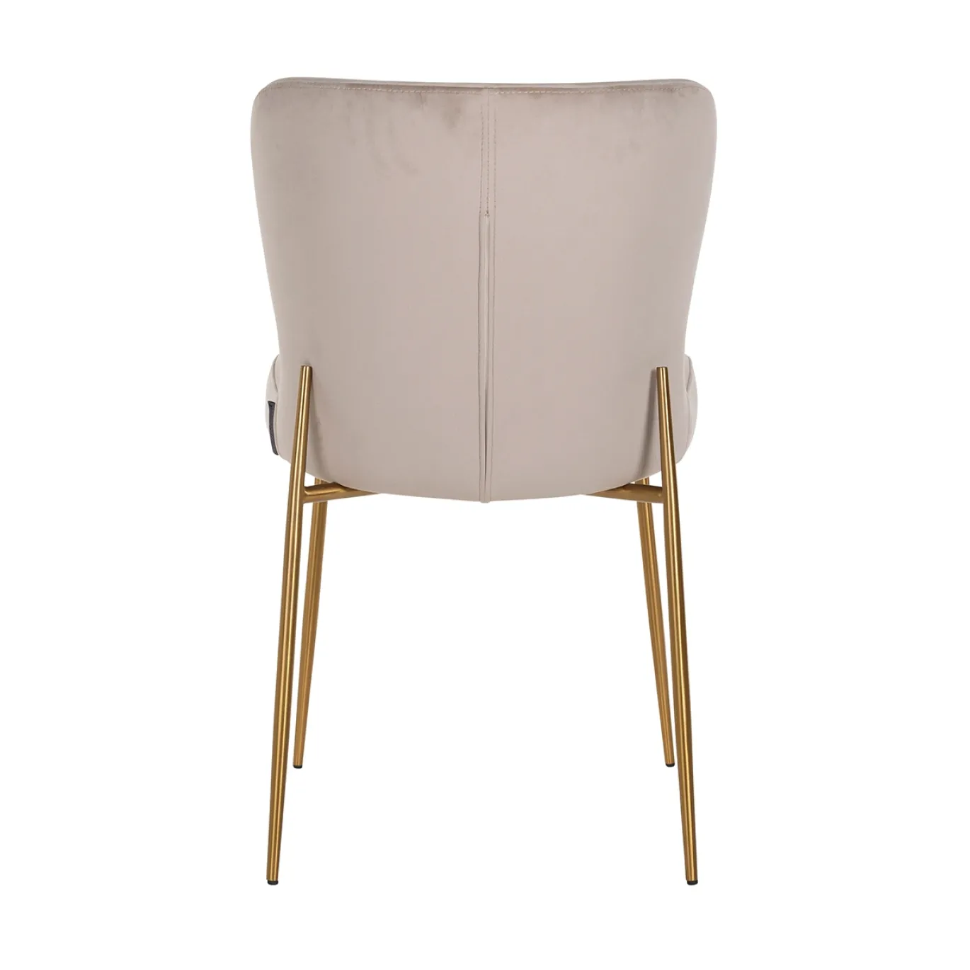 Richmond Stoel Odessa Khaki Brushed Goud Set van 2