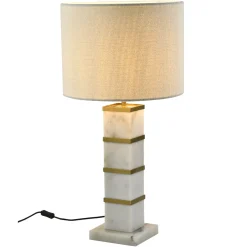 Richmond Tafellamp Celinae Wit Including Lampshade