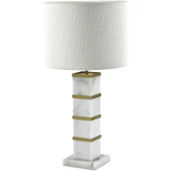 Richmond Tafellamp Celinae Wit Including Lampshade