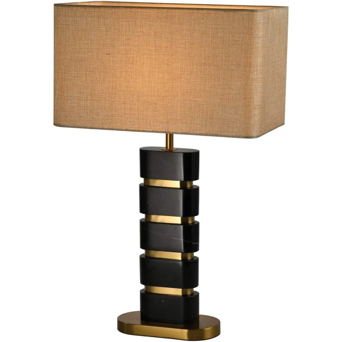 Richmond Tafellamp Levina Goud/Zwart
