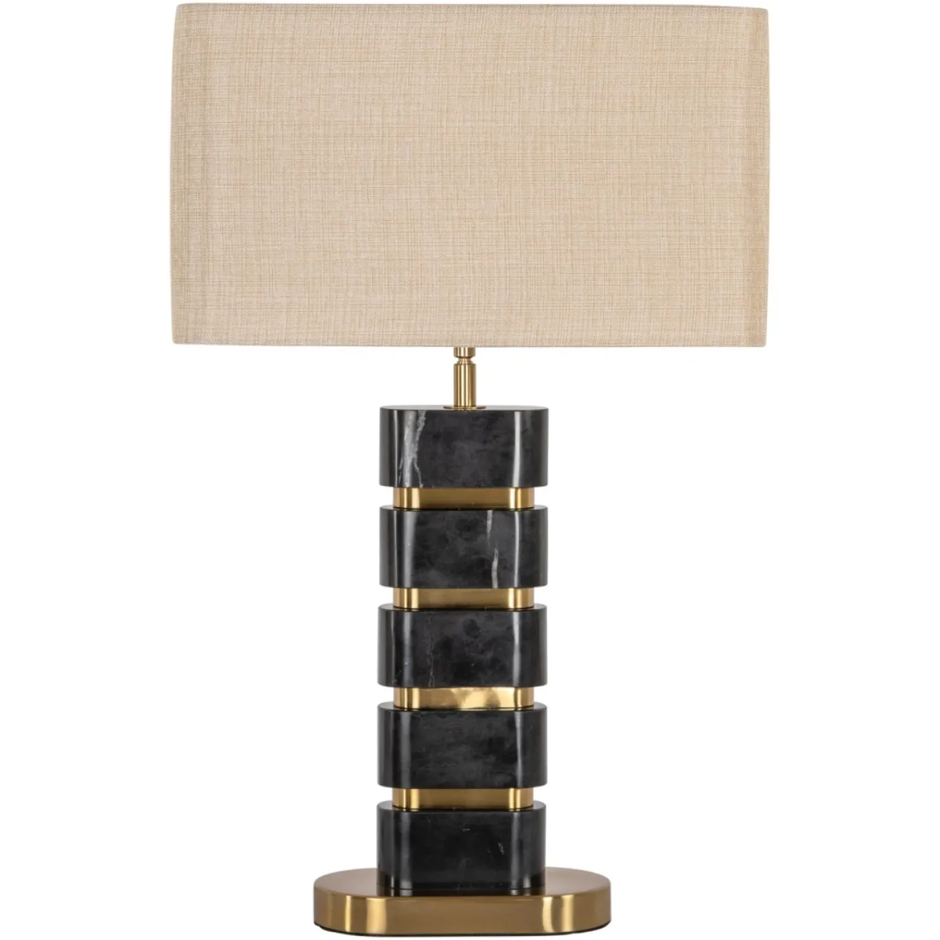 Richmond Tafellamp Levina Goud/Zwart