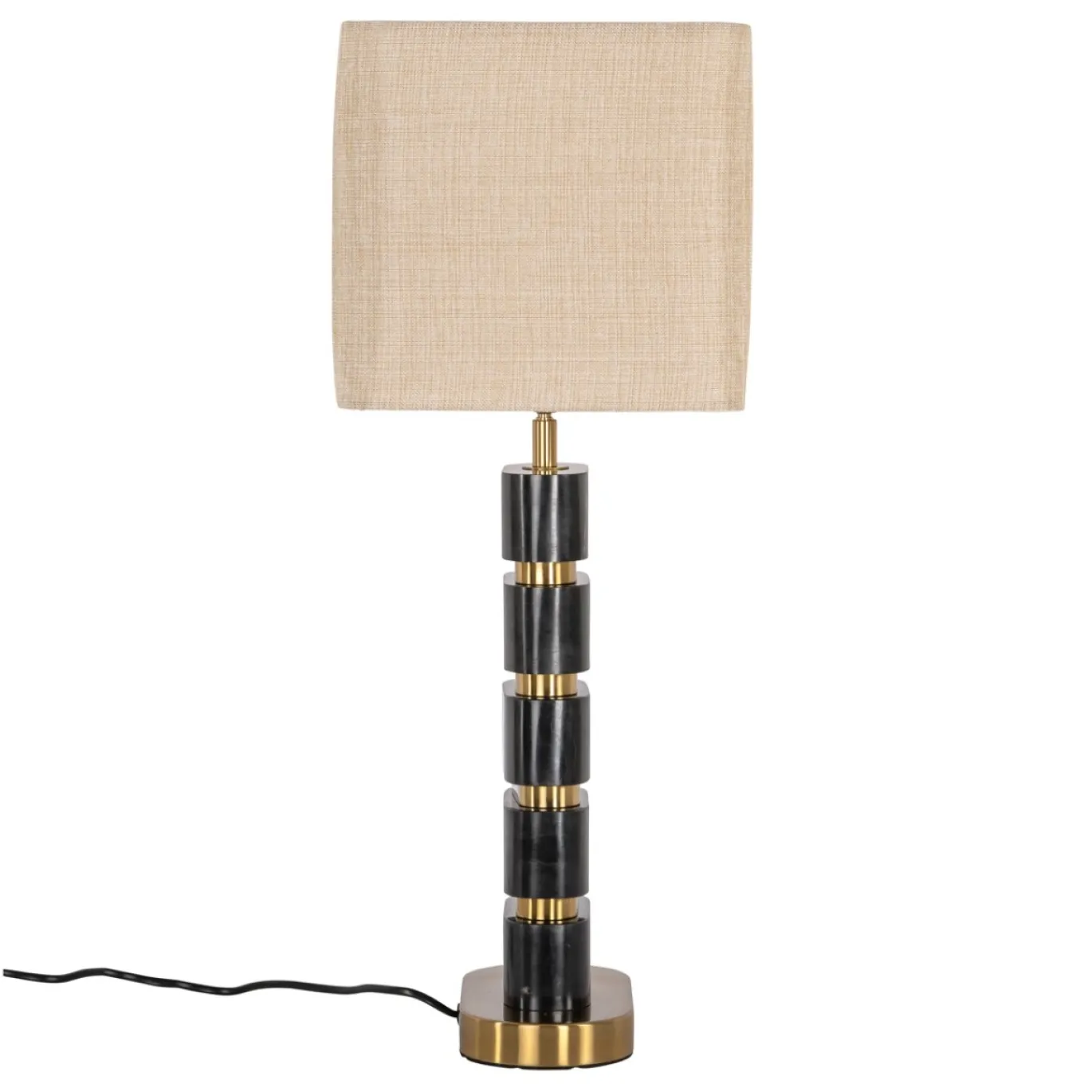Richmond Tafellamp Levina Goud/Zwart