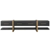 Richmond Tv-Dressoir Cambon 3-Laden Dark Coffee