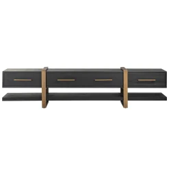 Richmond Tv-Dressoir Cambon 3-Laden Dark Coffee