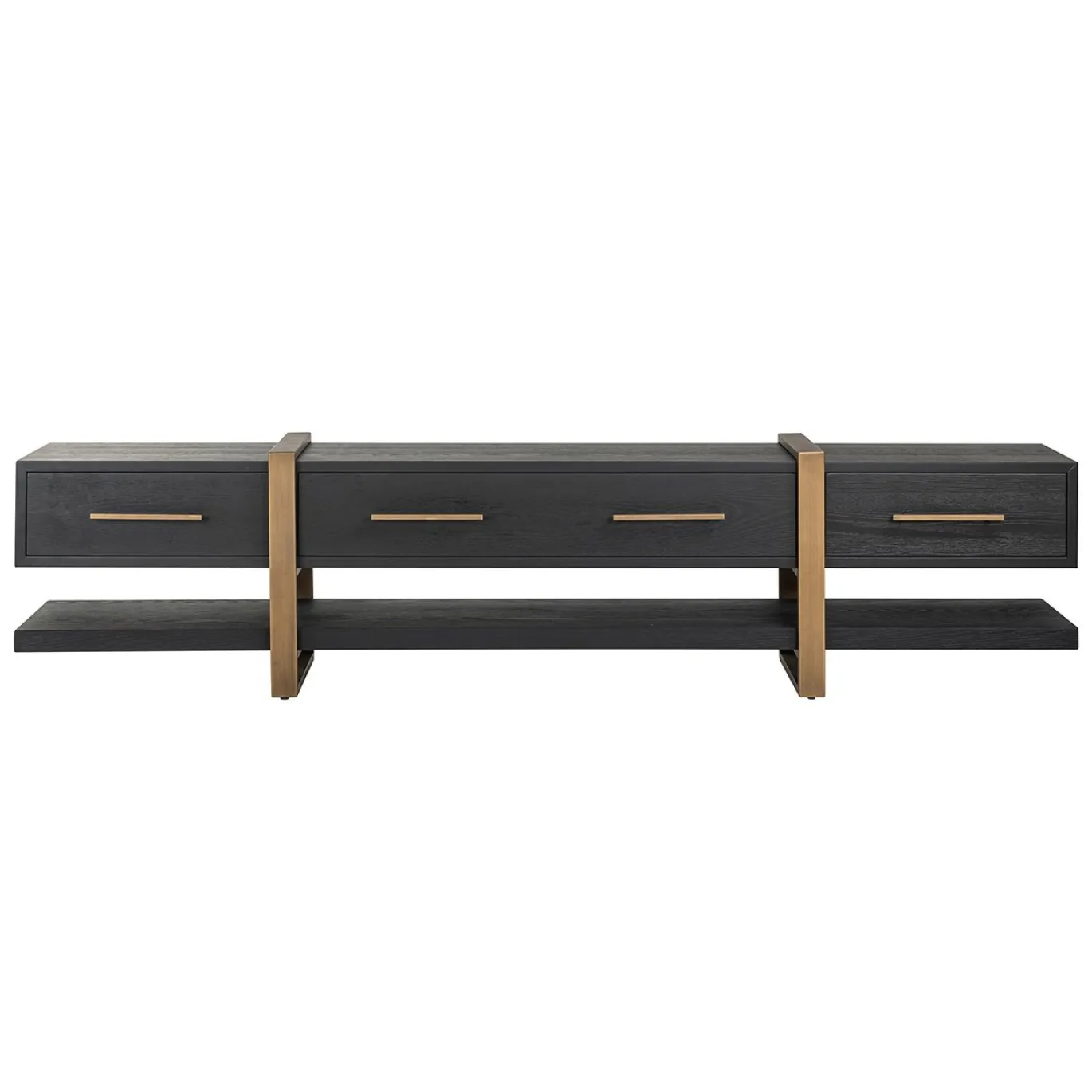 Richmond Tv-Dressoir Cambon 3-Laden Dark Coffee