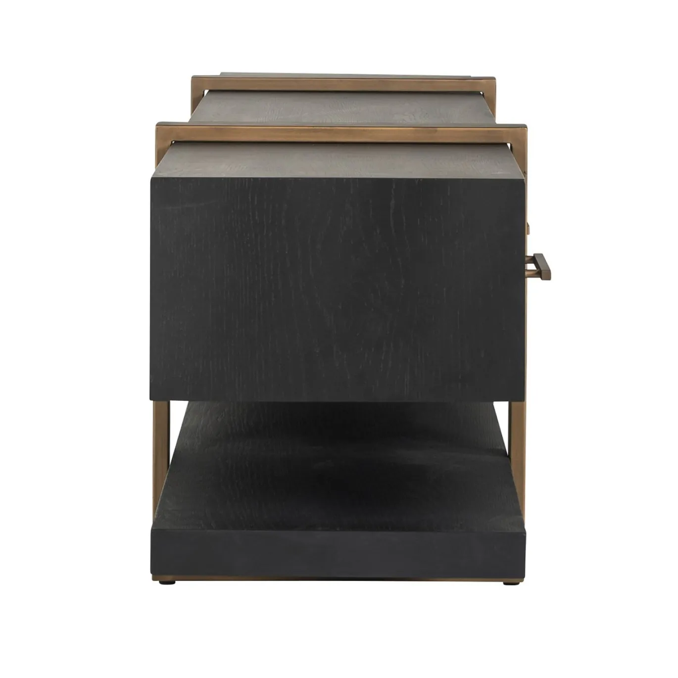 Richmond Tv-Dressoir Cambon 3-Laden Dark Coffee