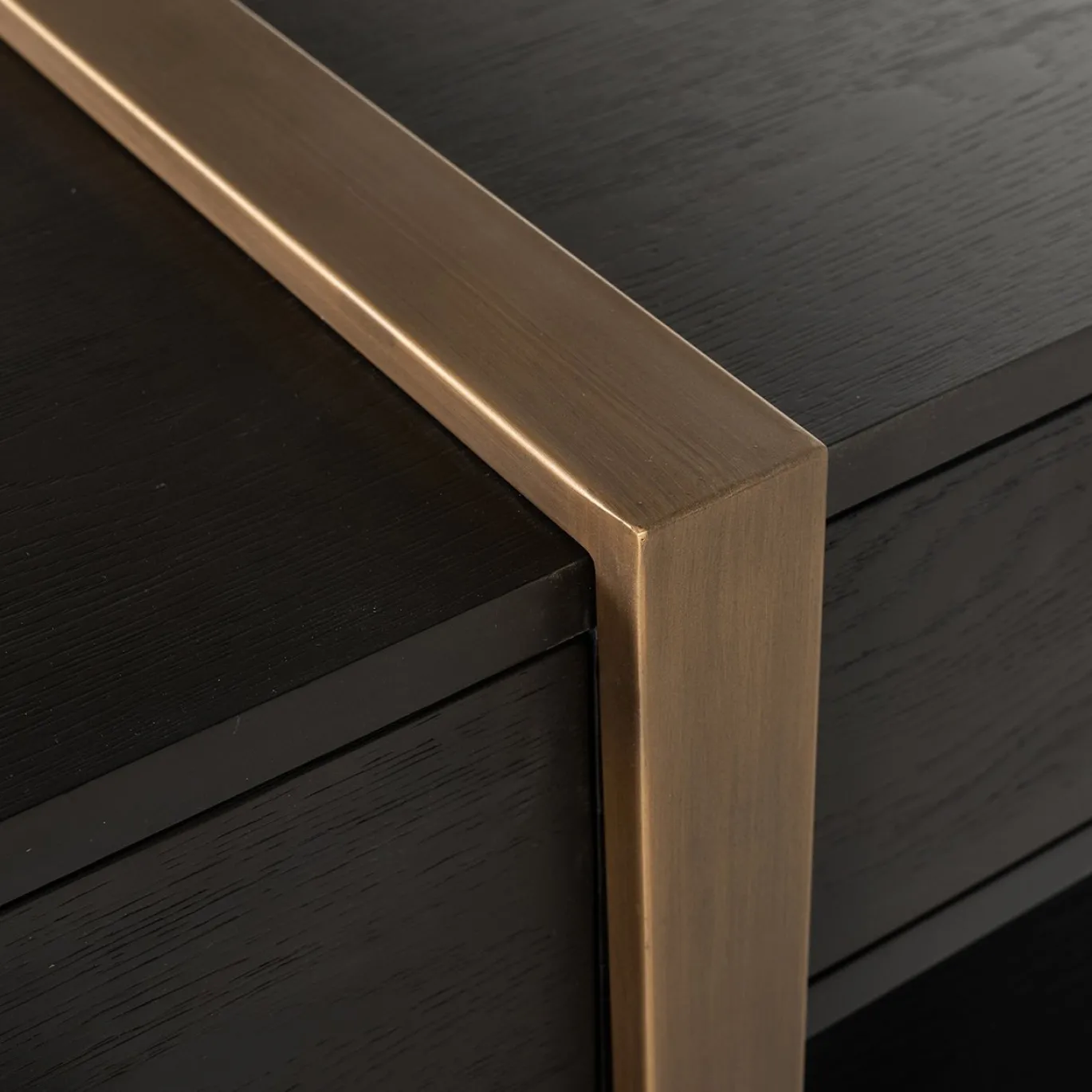 Richmond Tv-Dressoir Cambon 3-Laden Dark Coffee