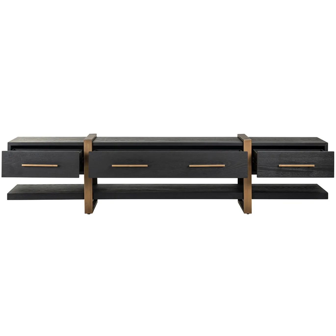 Richmond Tv-Dressoir Cambon 3-Laden Dark Coffee