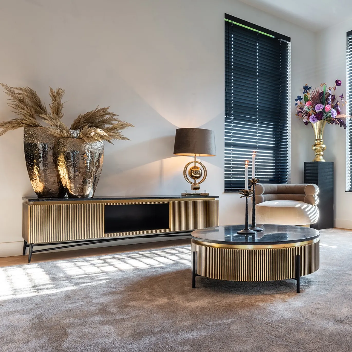 Richmond Tv-Dressoir Ironville 2-Deuren