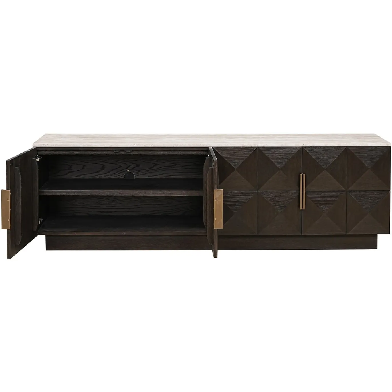 Richmond Tv-meubel Claremont Bruin 195cm