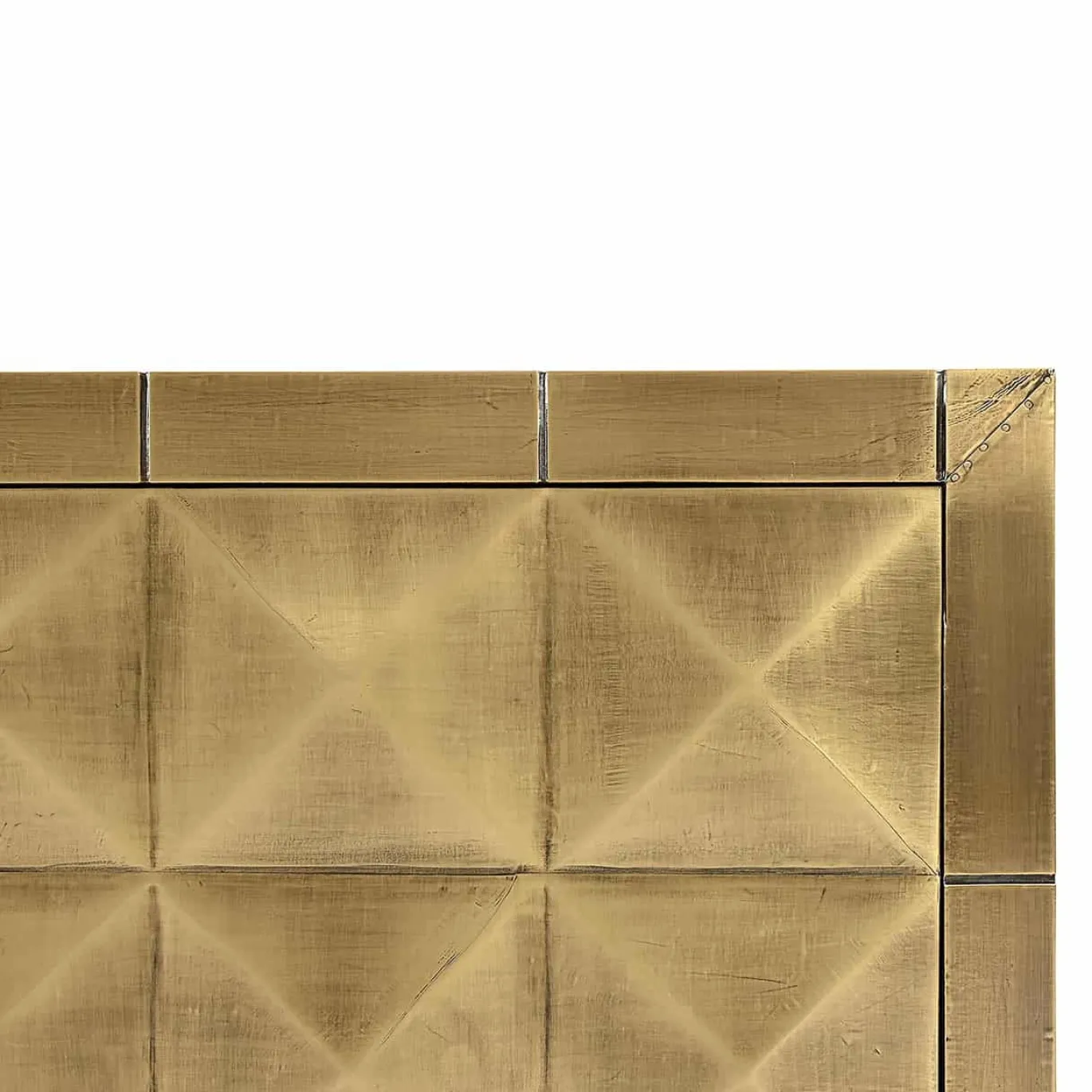 Richmond Tv-Meubel Collada 4-Deurs Brushed Goud
