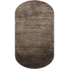 Richmond Vloerkleed Liff Donkerbruin 200x350cm