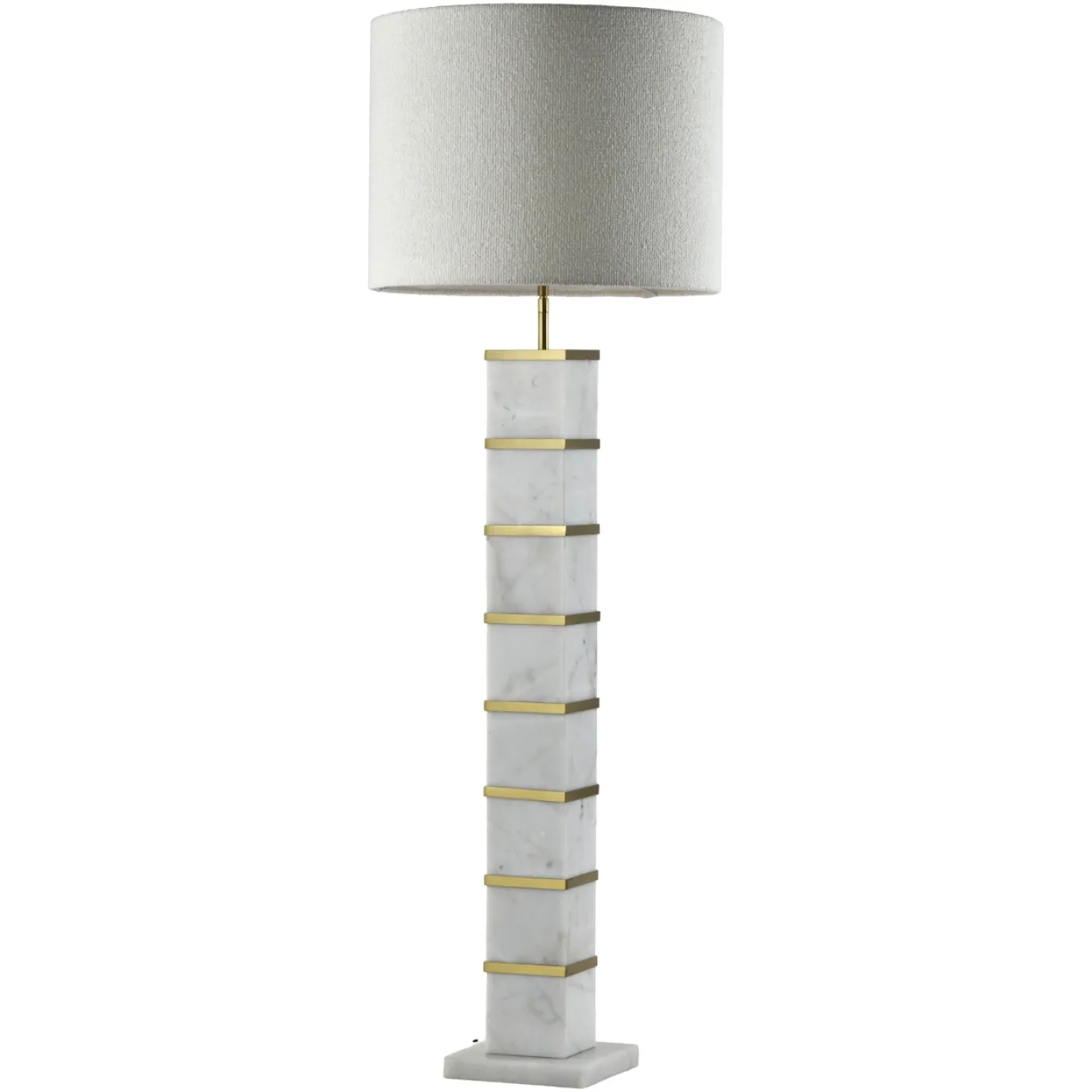 Richmond Vloerlamp Celinae Wit Including Lampshade