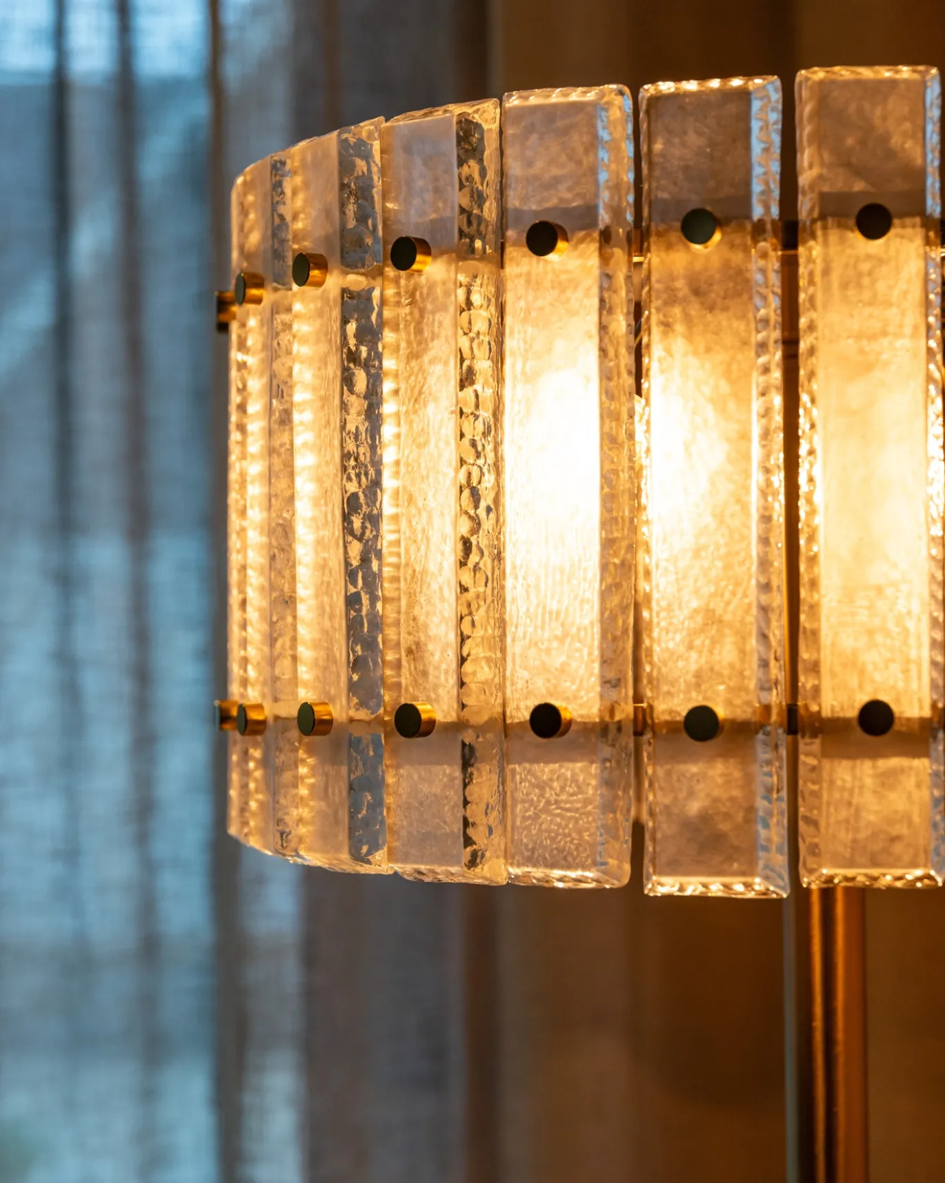 Richmond Vloerlamp Feline Brass Antique