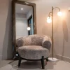 Richmond Vloerlamp Janou Goud 3-Lichts