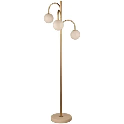 Richmond Vloerlamp Janou Goud 3-Lichts