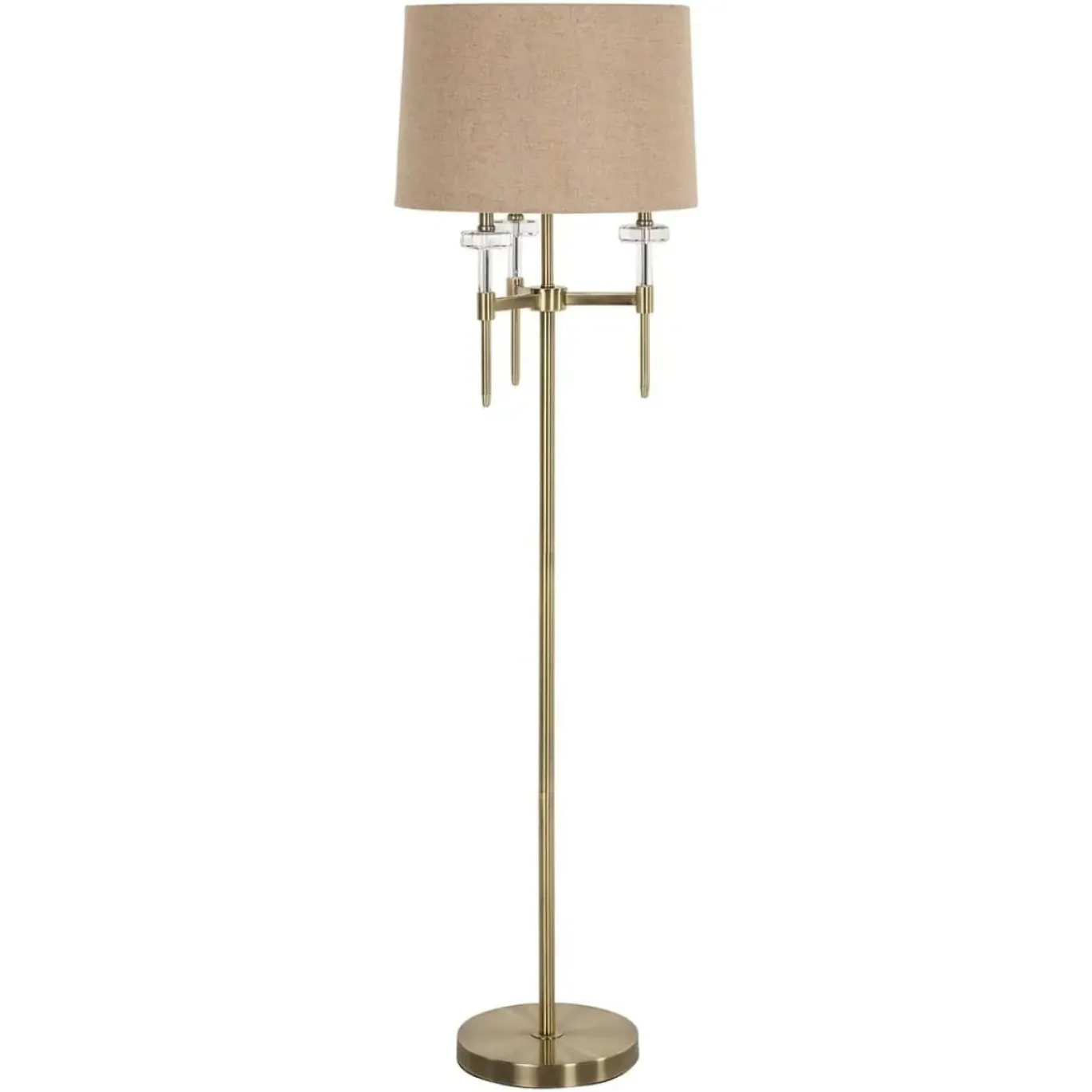 Richmond Vloerlamp Josie Brushed Goud