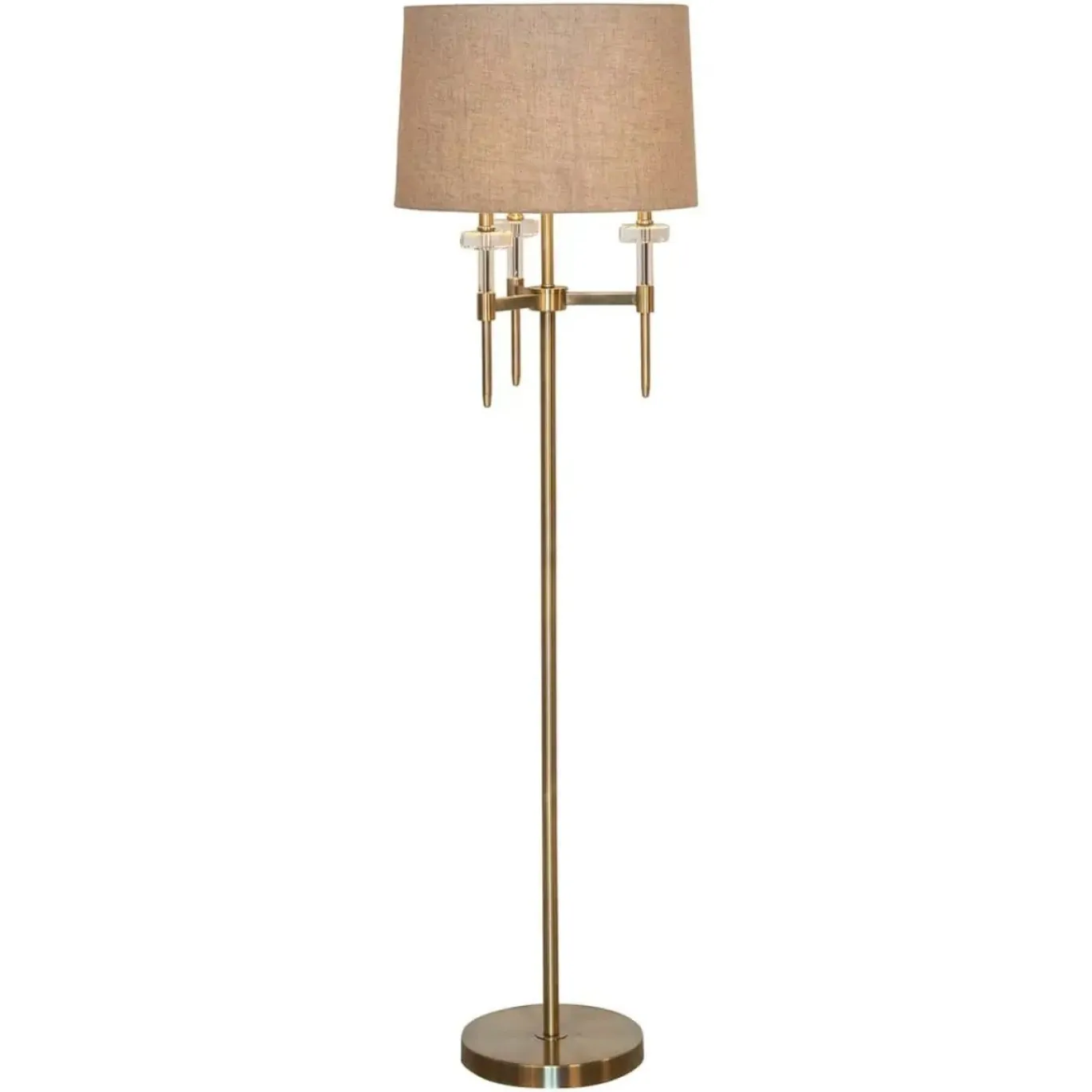 Richmond Vloerlamp Josie Brushed Goud