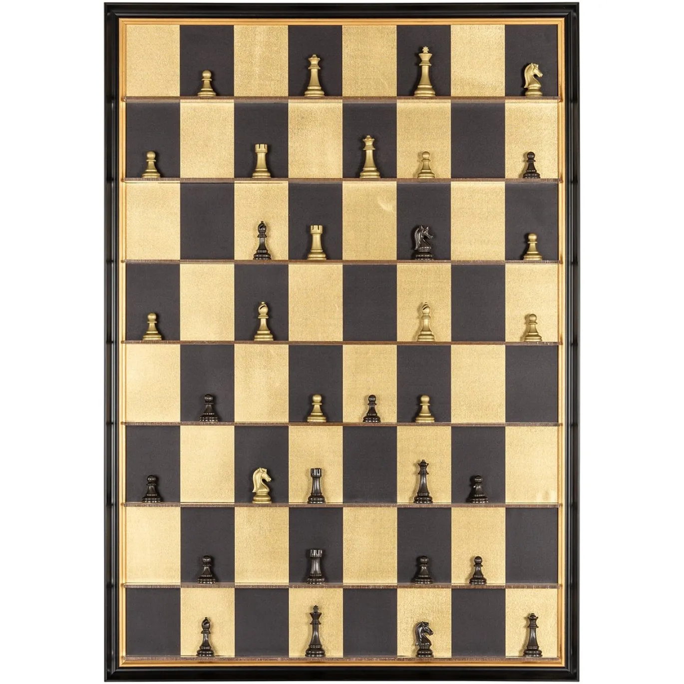 Richmond Wall Art Nala Zwart/Goud