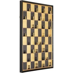 Richmond Wall Art Nala Zwart/Goud