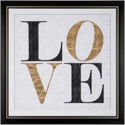 Richmond Wanddecoratie Amour 90x90cm