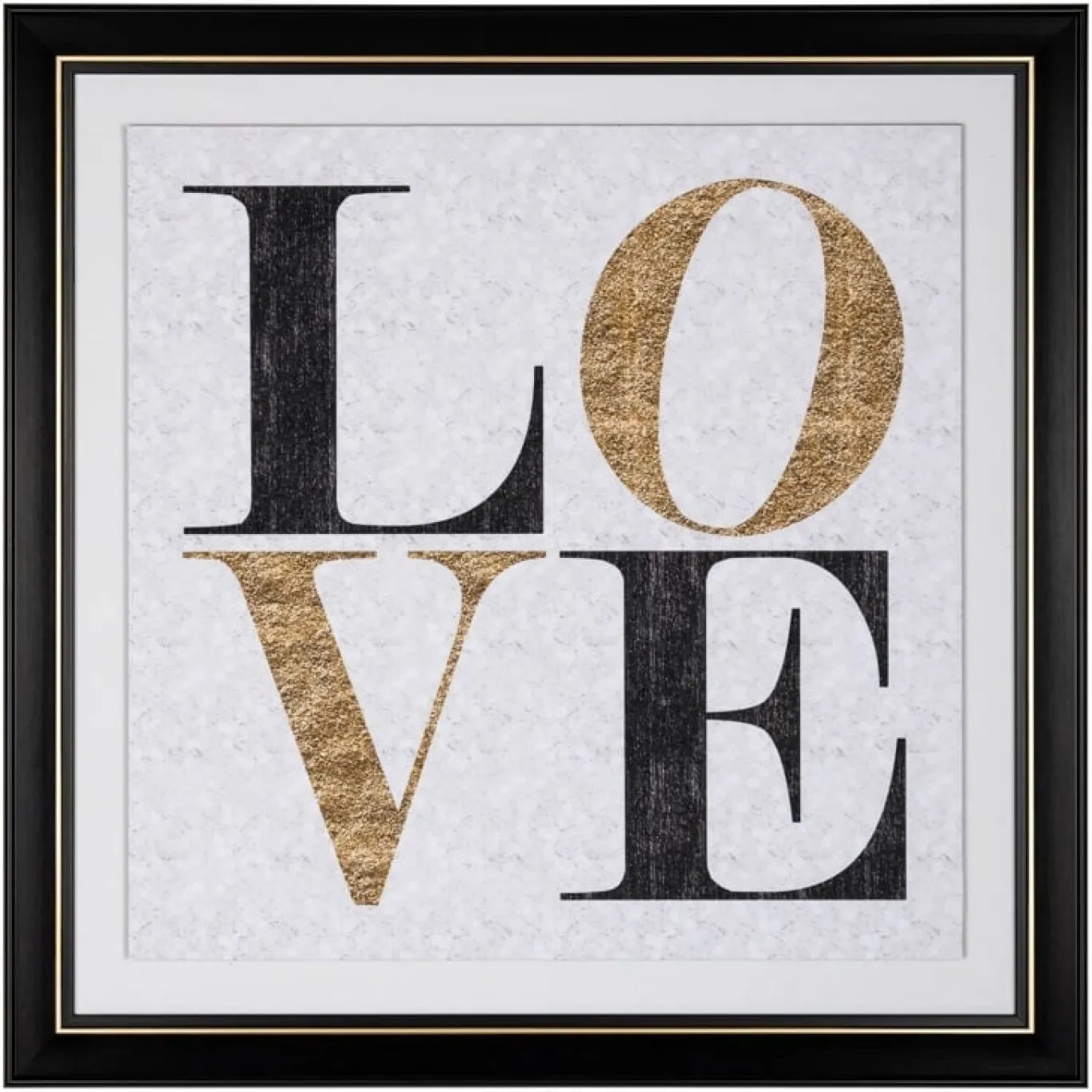 Richmond Wanddecoratie Amour 90x90cm