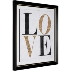 Richmond Wanddecoratie Amour 90x90cm