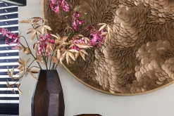 Richmond Wanddecoratie Bloom Goud Ø110cm