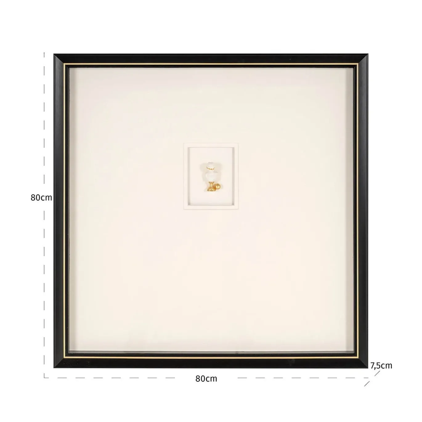 Richmond Wanddecoratie Danni 80x80cm
