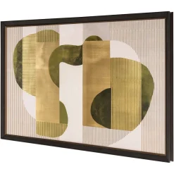 Richmond Wanddecoratie Joylin Groen 145x85cm
