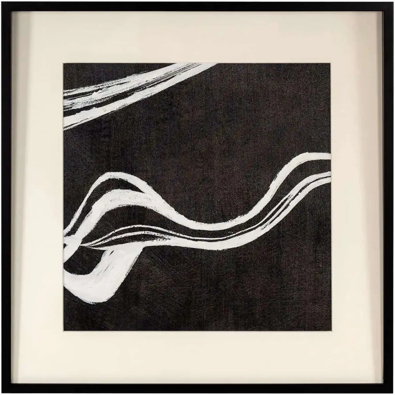 Richmond Wanddecoratie Jozra Zwart 80x80cm