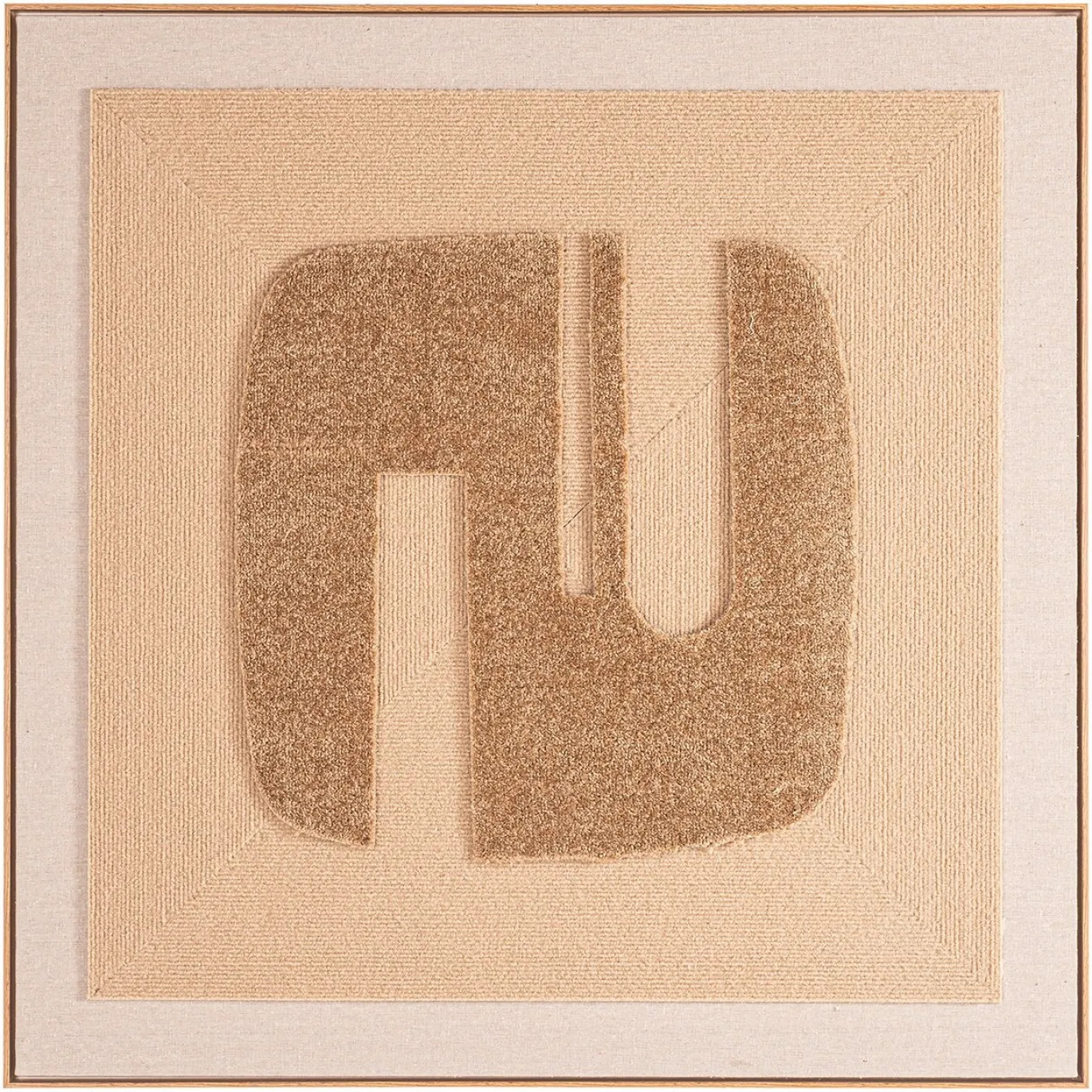 Richmond Wanddecoratie Seda Goud 100x100cm