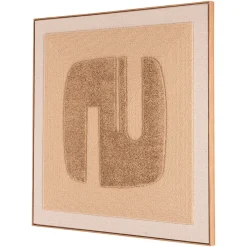 Richmond Wanddecoratie Seda Goud 100x100cm