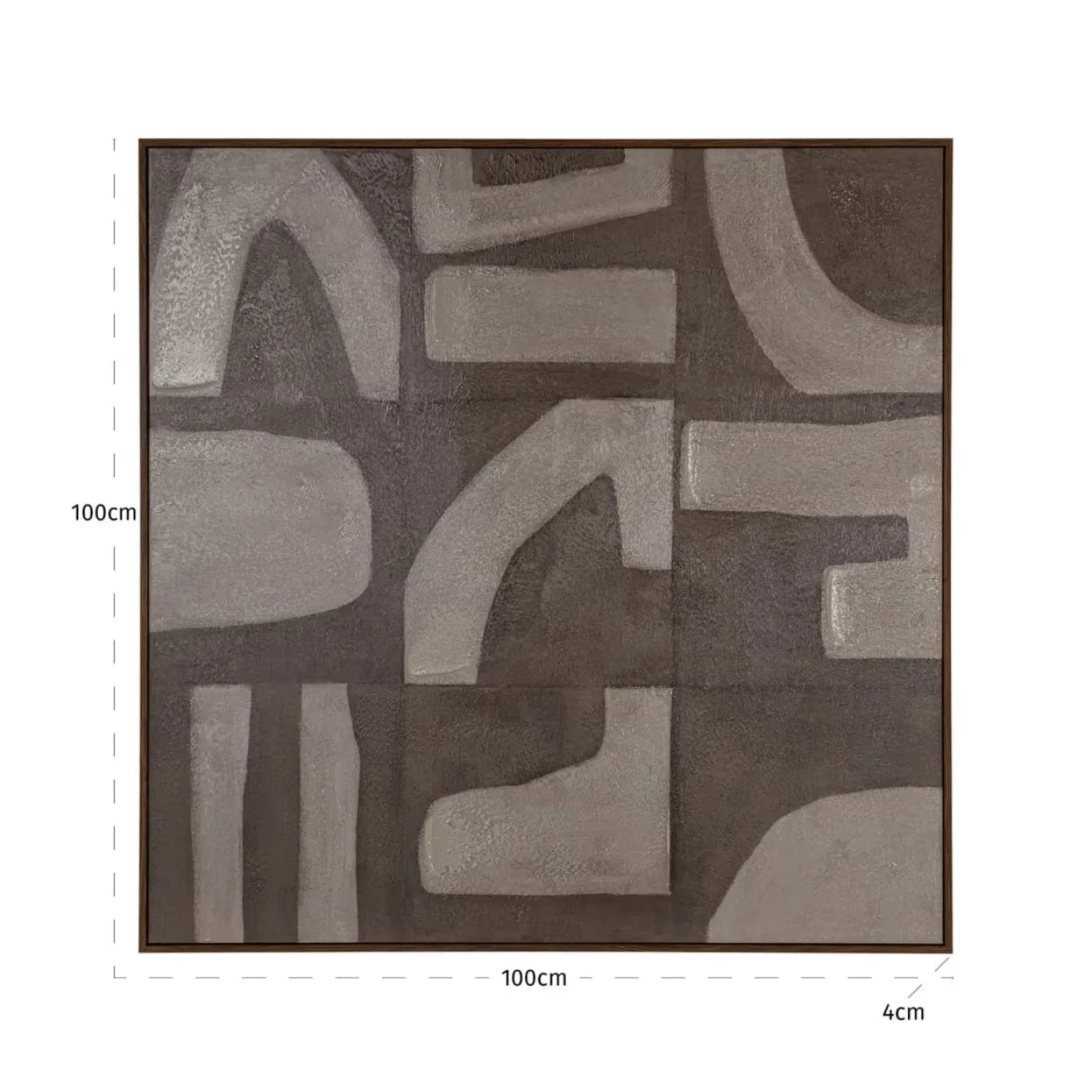 Richmond Wanddecoratie Zenith Zand Links