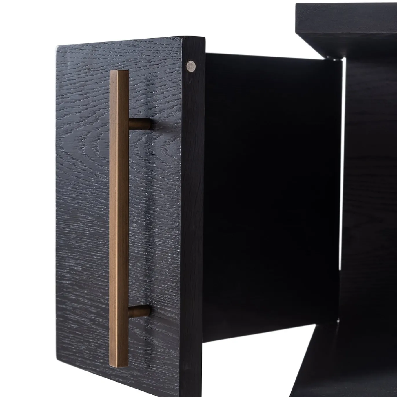 Richmond Wandkast Cambon 4-Deuren 4-Planken Dark Coffee