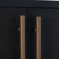 Richmond Wandkast Cambon 4-Deuren 4-Planken Dark Coffee