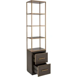 Richmond Wandkast Carter Bruin Klein 2-lades