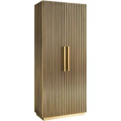 Richmond Wandkast Ironville Goud 191cm